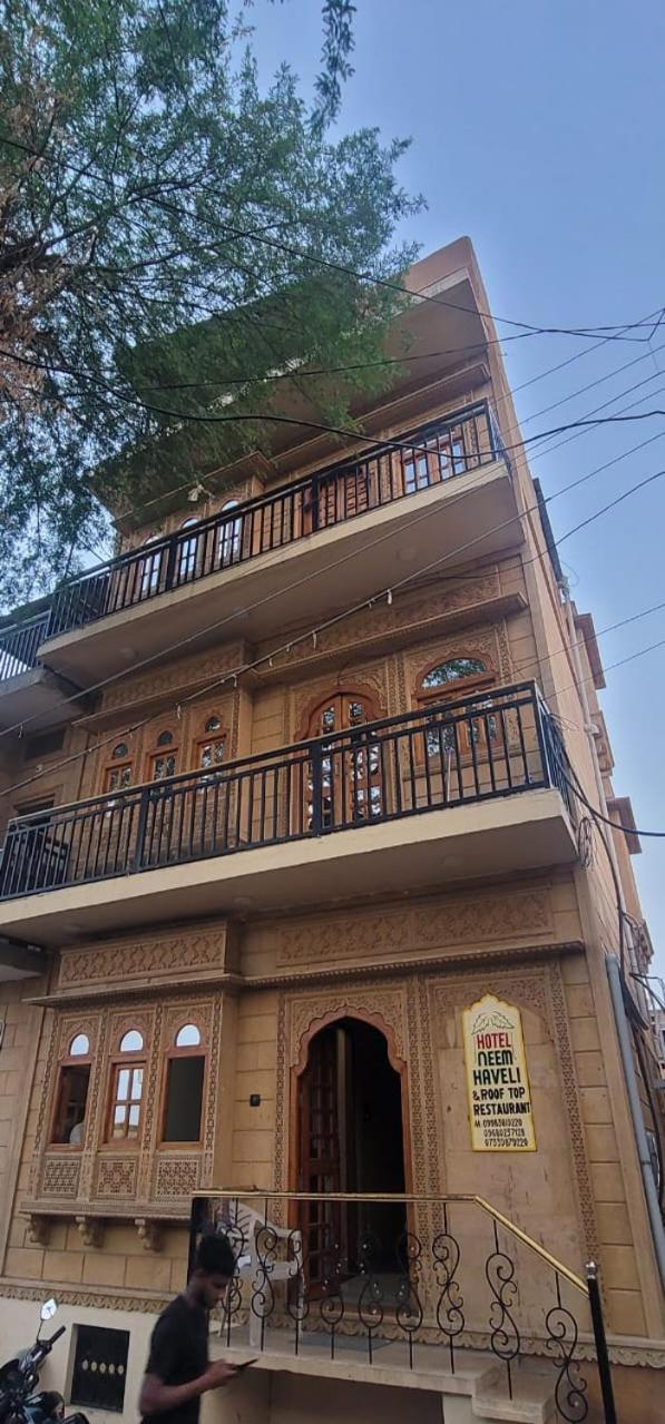Hotel Neem Haveli Jaisalmer Dış mekan fotoğraf