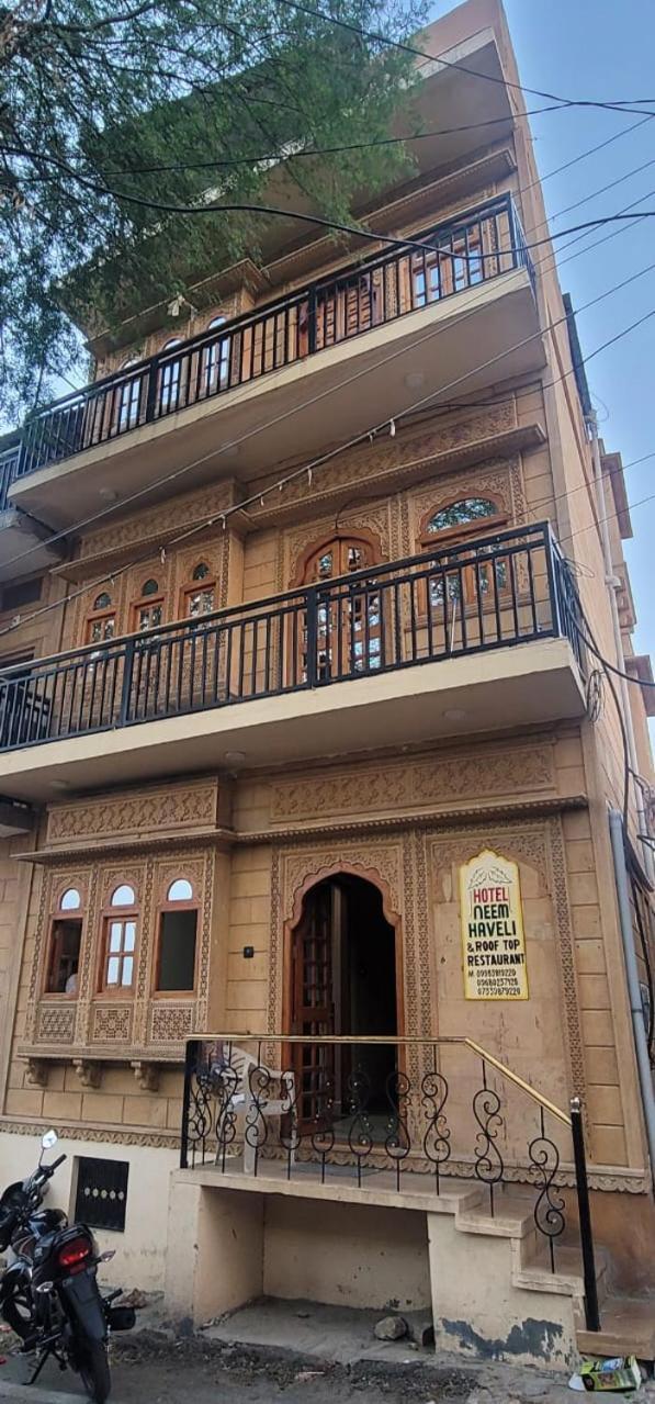 Hotel Neem Haveli Jaisalmer Dış mekan fotoğraf